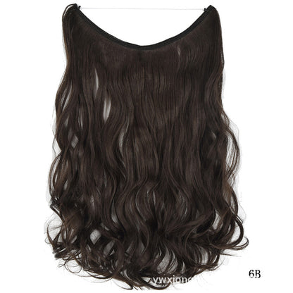 22 inches Invisible Wire No Clips in Hair Extensions