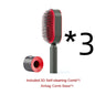 Self Cleaning Hair Brush For Women One-key Cleaning Hair