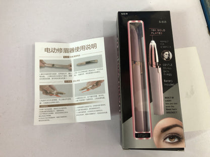 Mini Electric Eyebrow Trimmer Lipstick