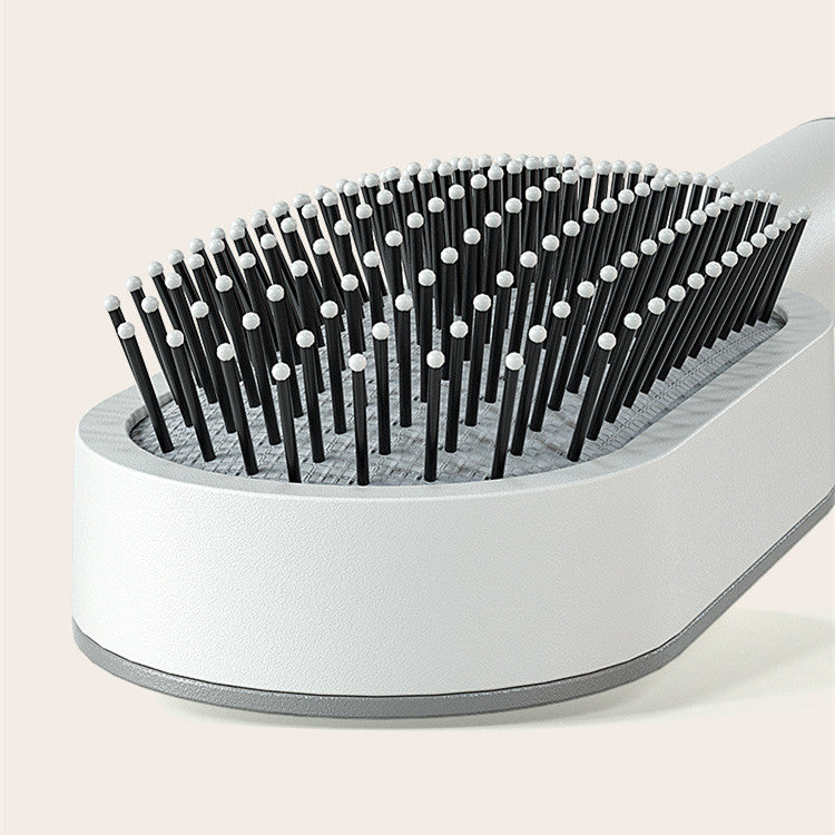 Self Cleaning Hair Brush For Women One-key Cleaning Hair
